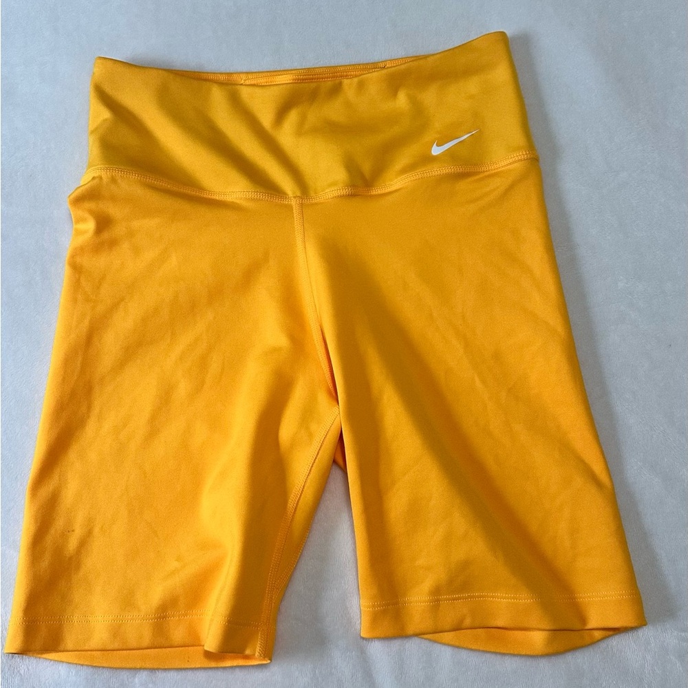 Nike Women's Yellow Shorts